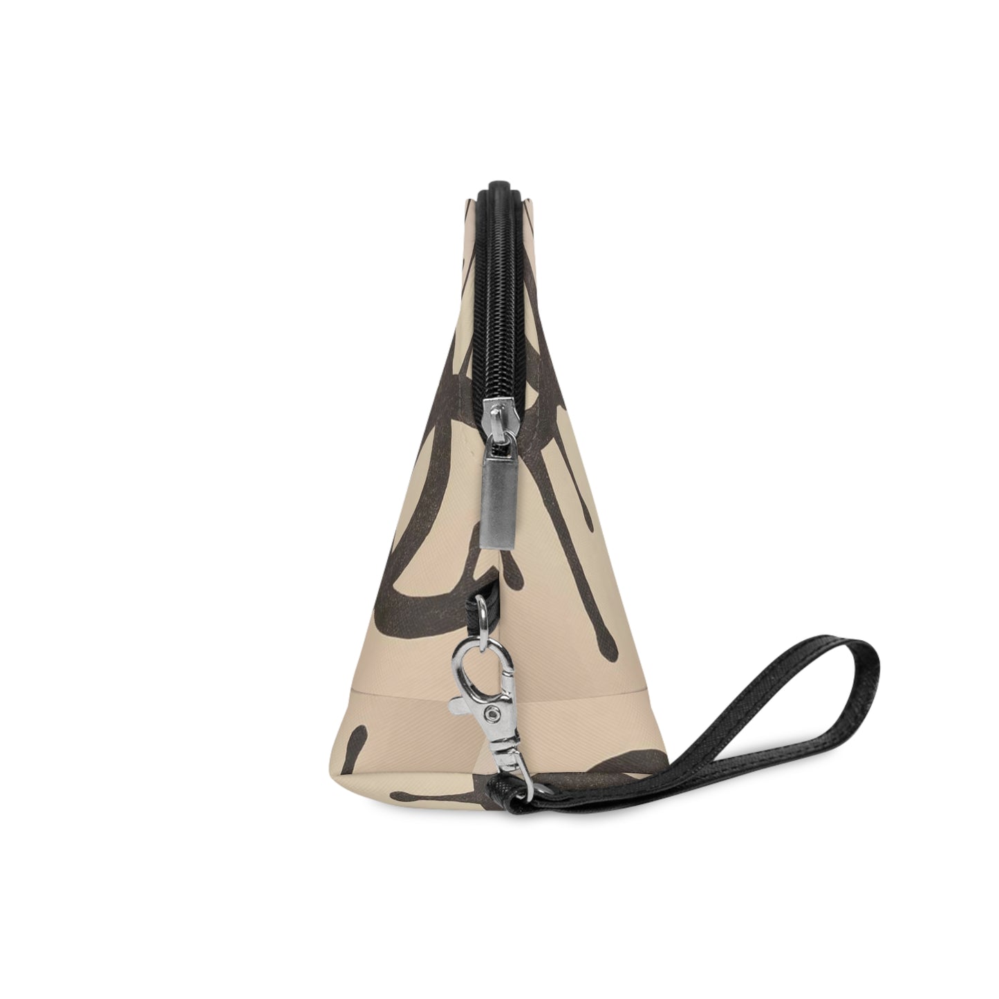 Chic Dripping Logo Makeup Bag | Stylish Cosmetic Pouch for Fashion Lovers