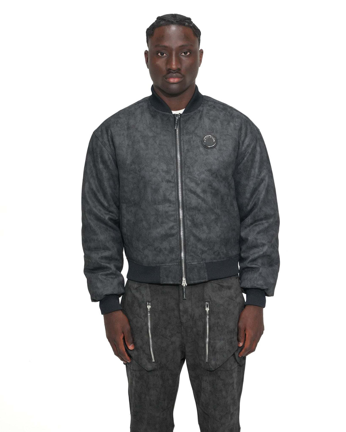 Flight Jacket - Vintage Dark Grey