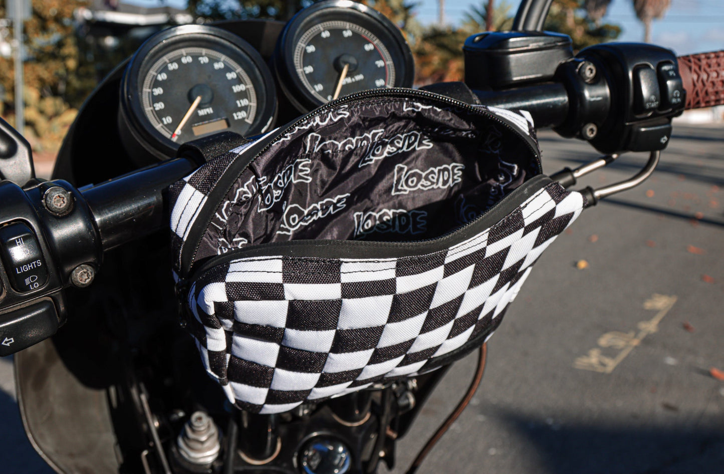 Bar Bag Canvas Checker