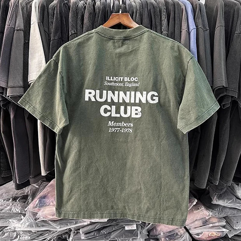 Running Club T Shirt- By The Only One