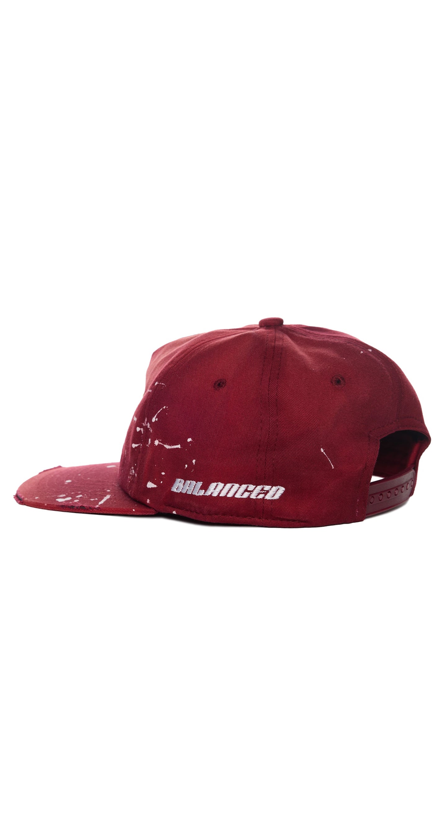 BALANCED SINNERS CAP BURGUNDY