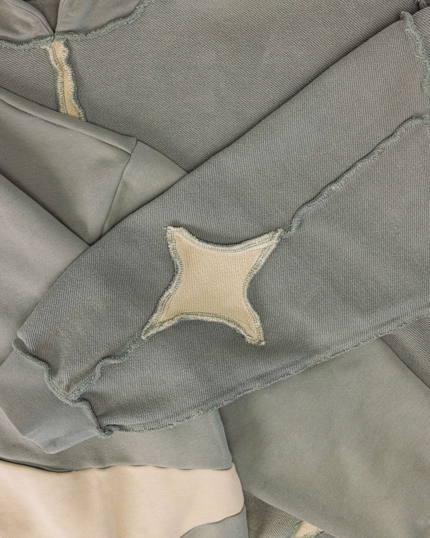 Commons Reversible 'Star' Hoodie Sage