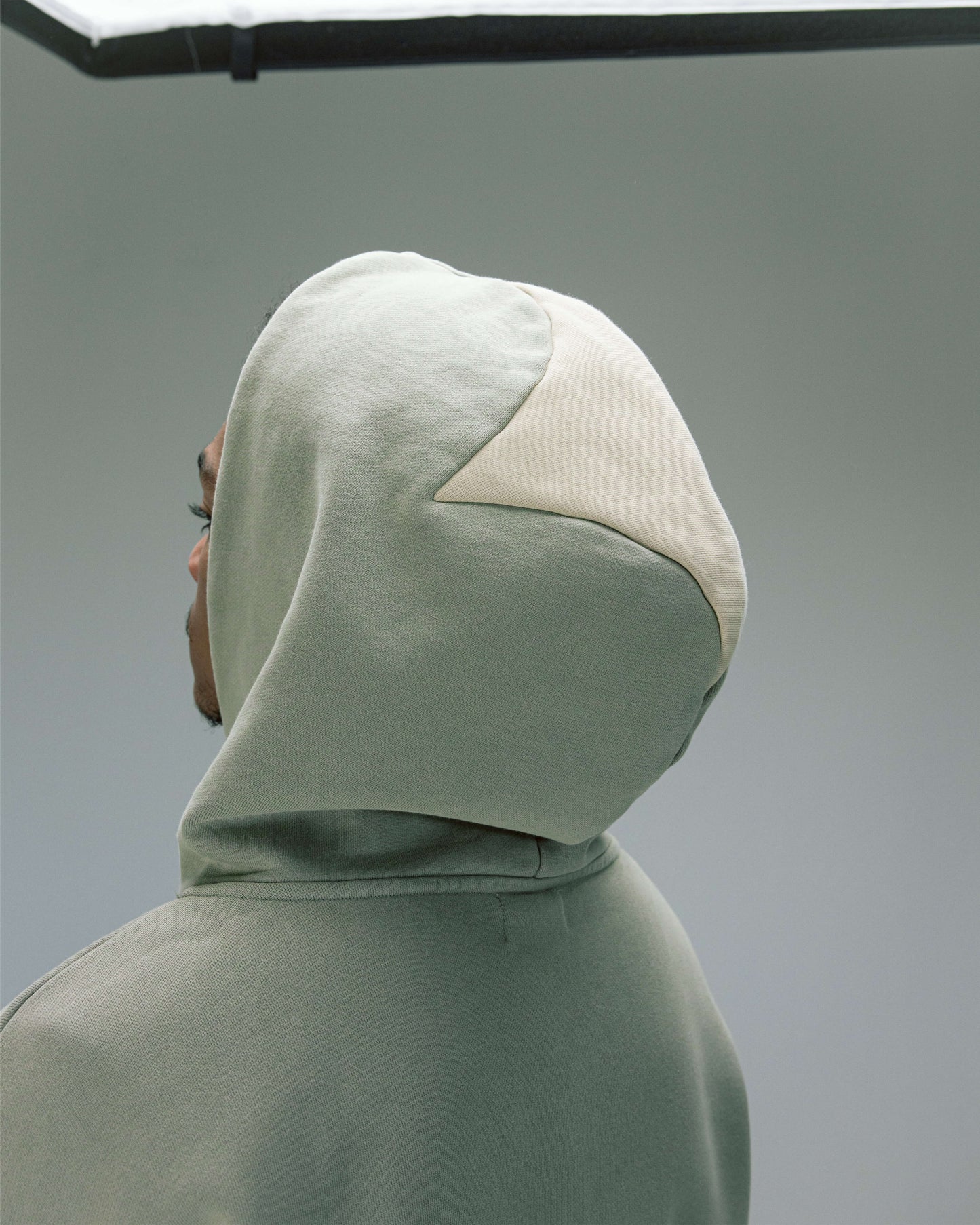 Commons Reversible 'Star' Hoodie Sage