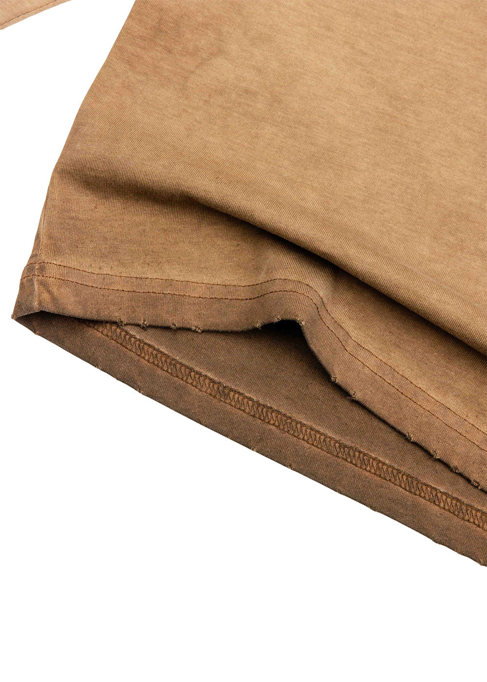 Commons 'Distressed Duty' Beige Long Sleeve