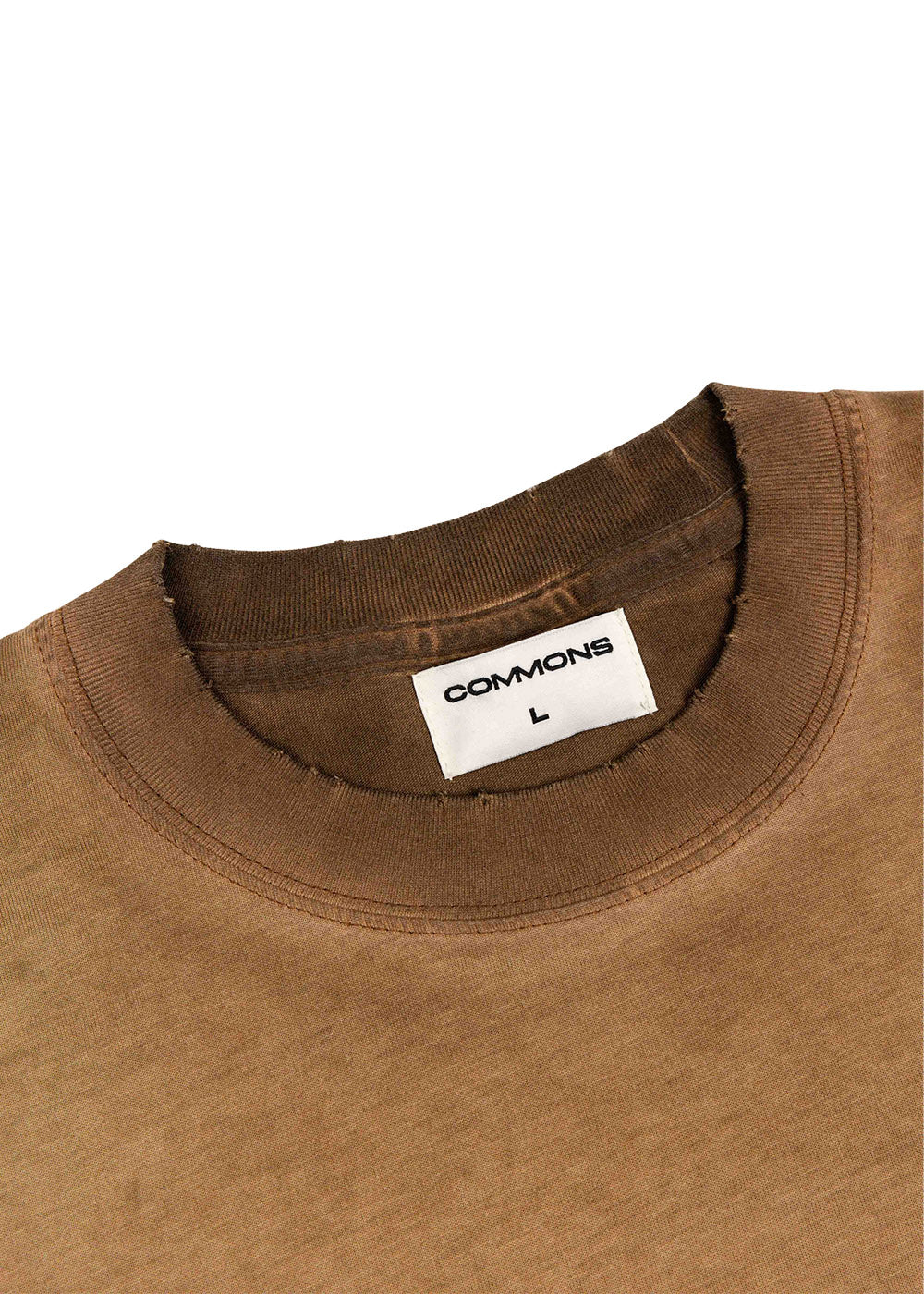 Commons 'Distressed Duty' Beige Long Sleeve