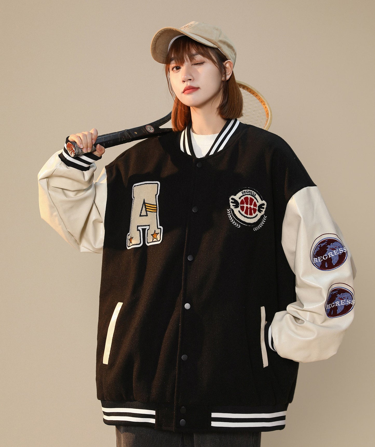 Women's Regress Varsity Jacket
