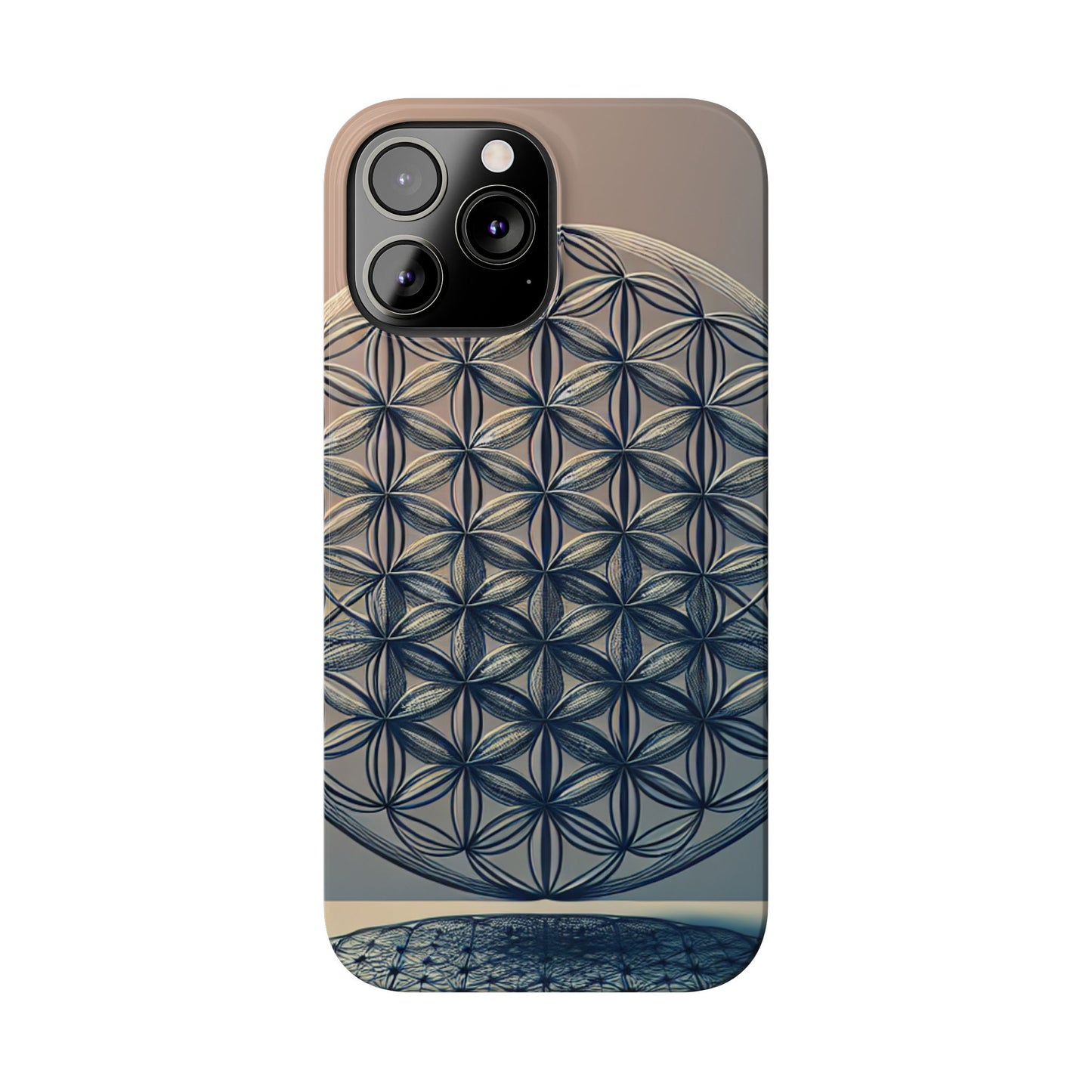 Geometric Slim Phone Case - Elegant Design for Minimalist Style