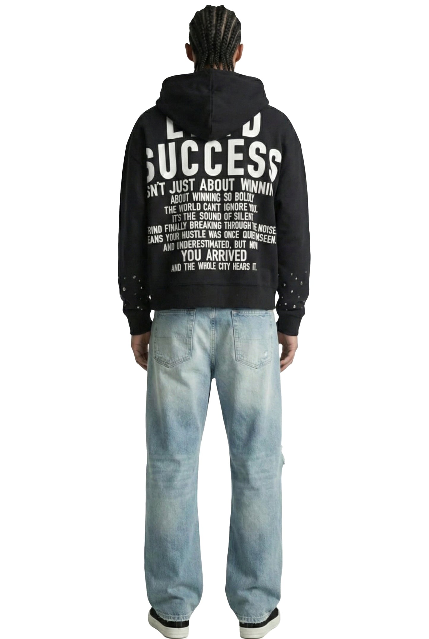 NEW KARAN French Terry Long Sleeve Crop Top Full Zip Hoodie