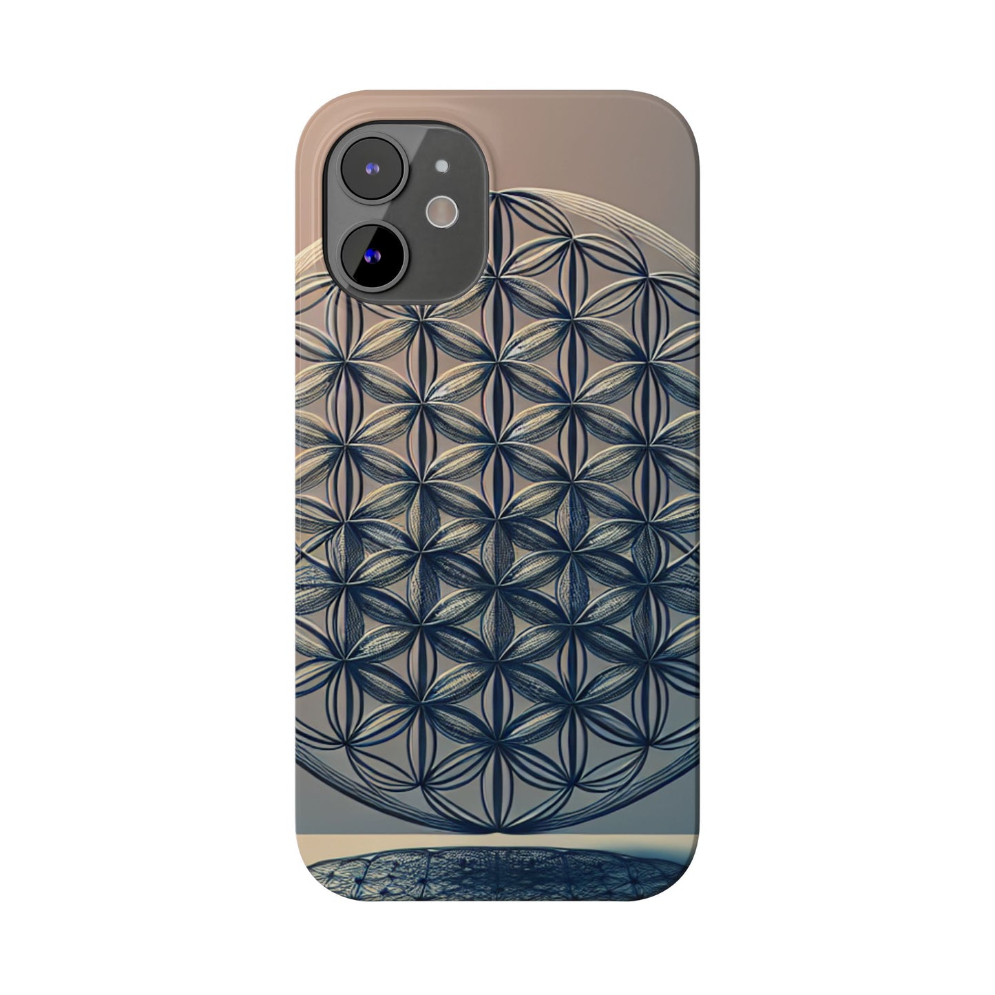 Geometric Slim Phone Case - Elegant Design for Minimalist Style