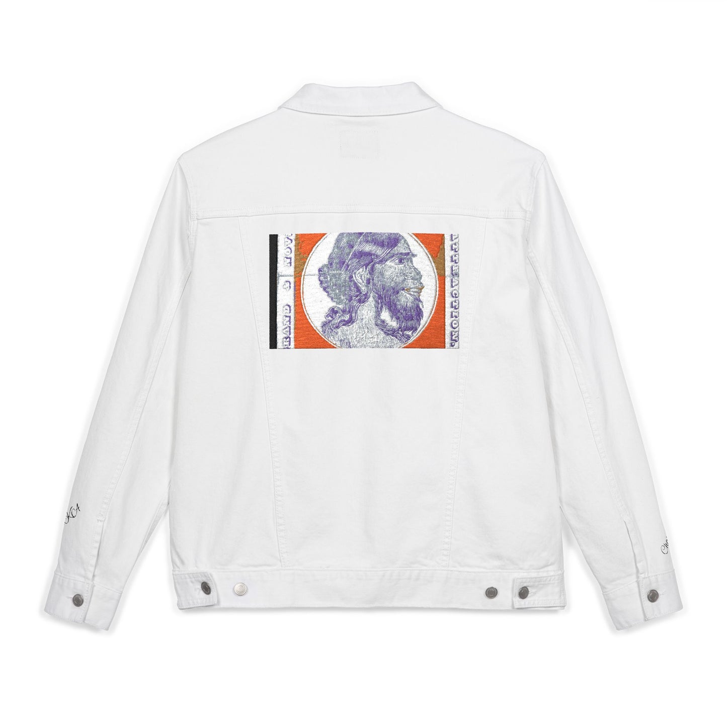 Designer Denim Jacket By Charles Kenwood x Karuka