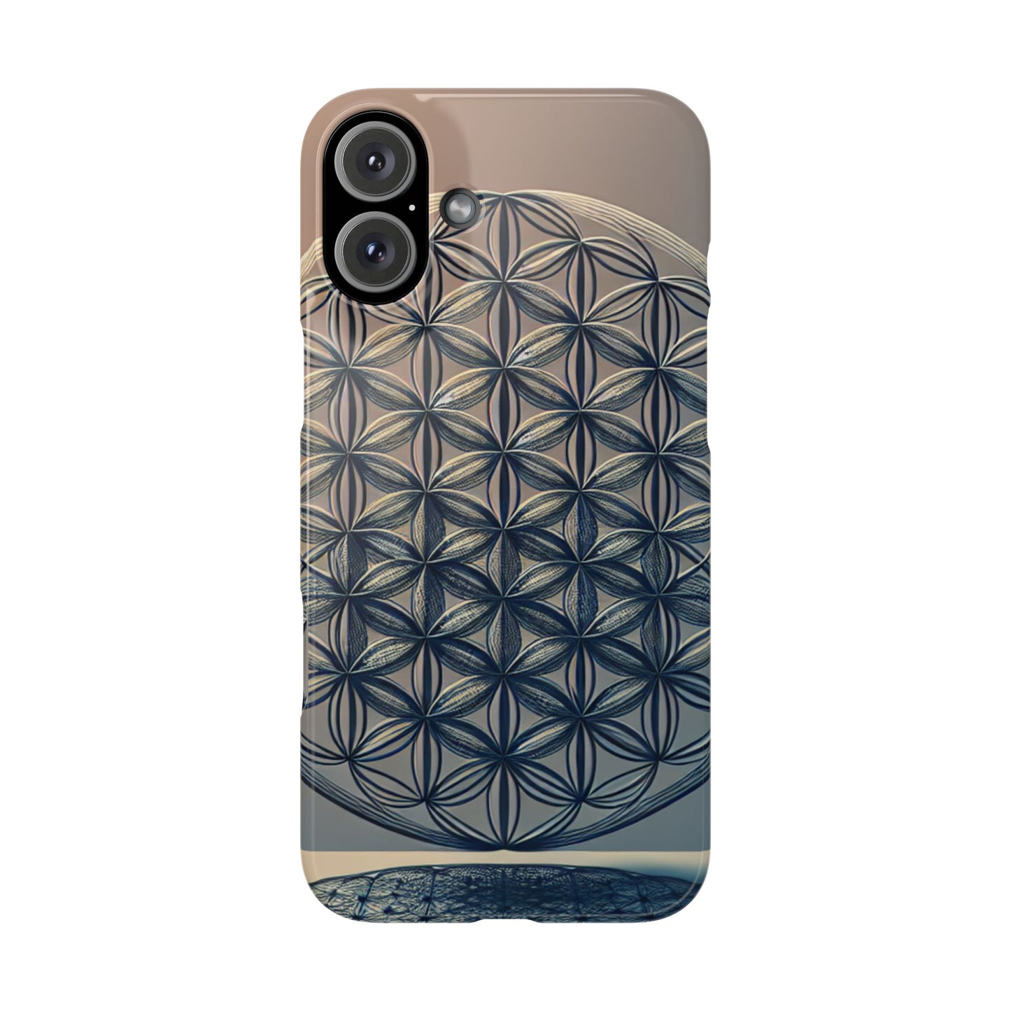 Geometric Slim Phone Case - Elegant Design for Minimalist Style