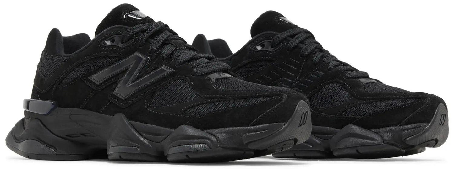 New Balance 9060 Triple Black Suede