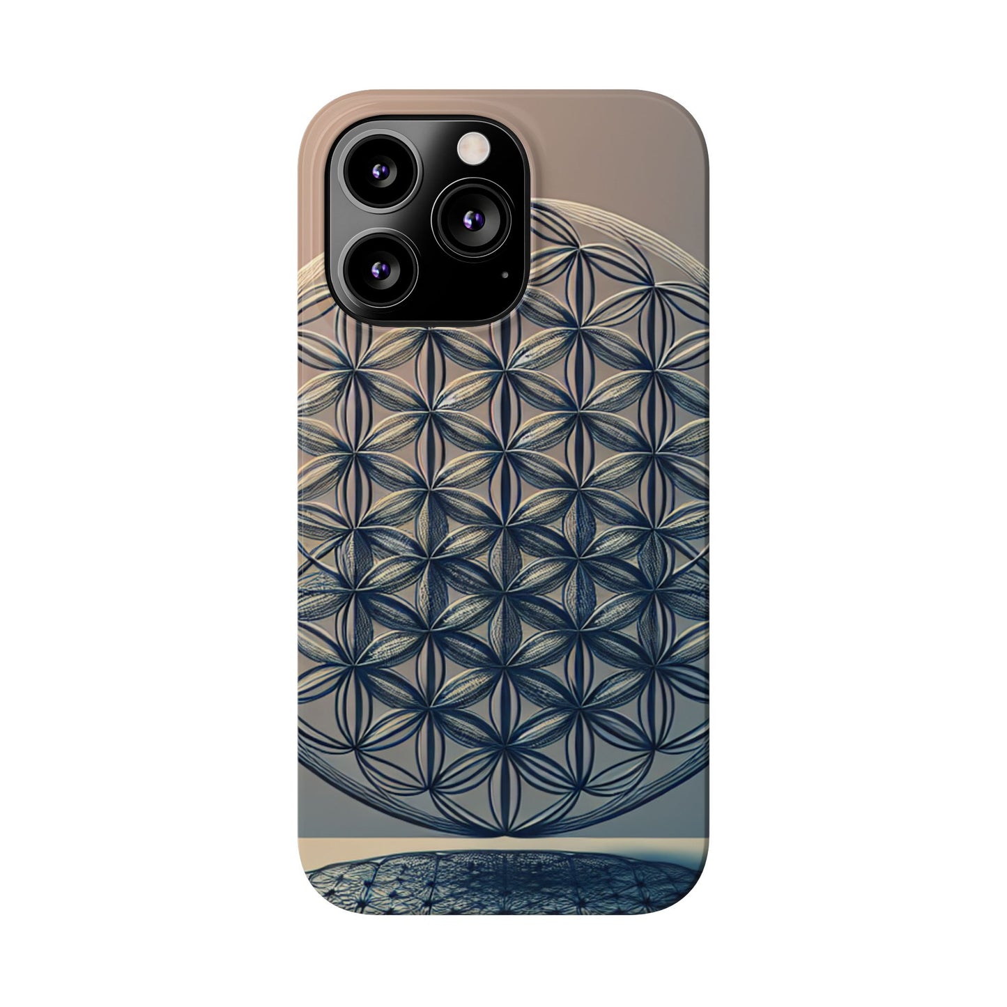 Geometric Slim Phone Case - Elegant Design for Minimalist Style