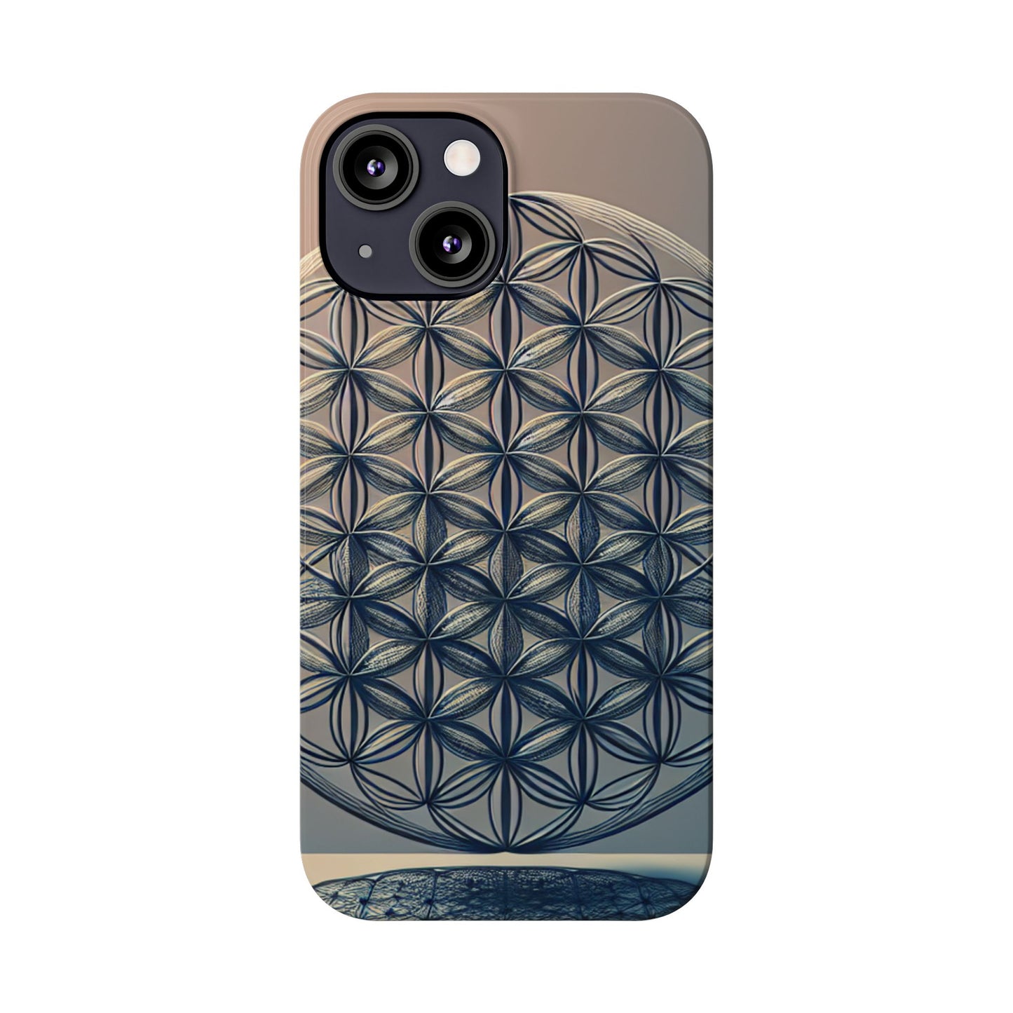 Geometric Slim Phone Case - Elegant Design for Minimalist Style