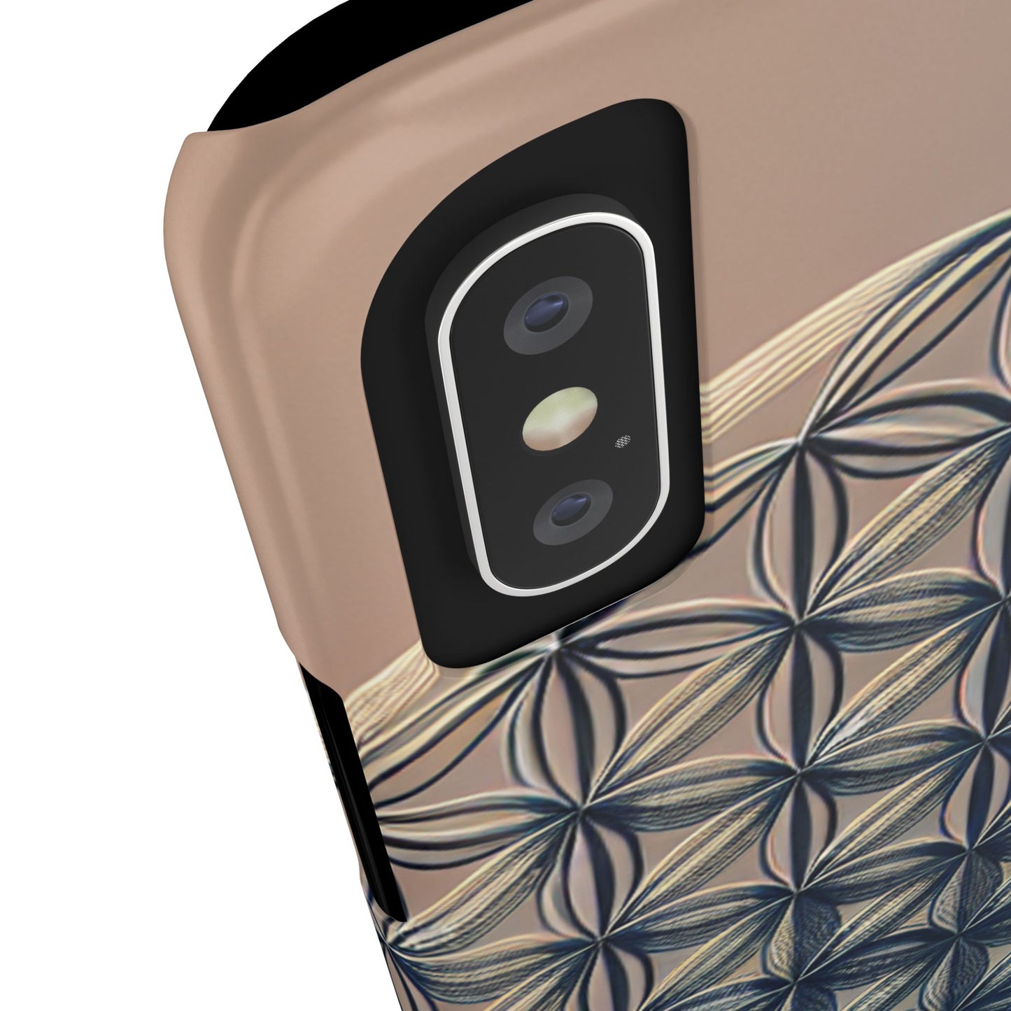 Geometric Slim Phone Case - Elegant Design for Minimalist Style