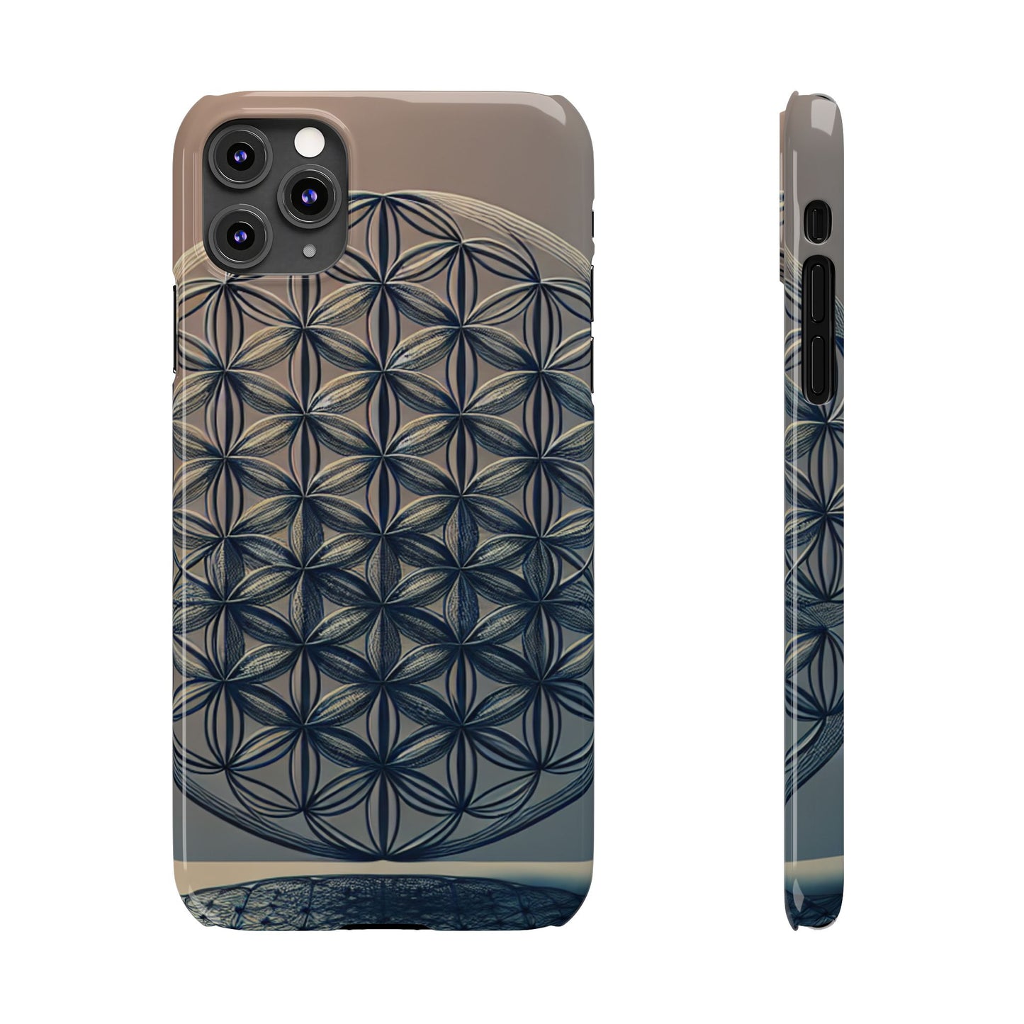 Geometric Slim Phone Case - Elegant Design for Minimalist Style