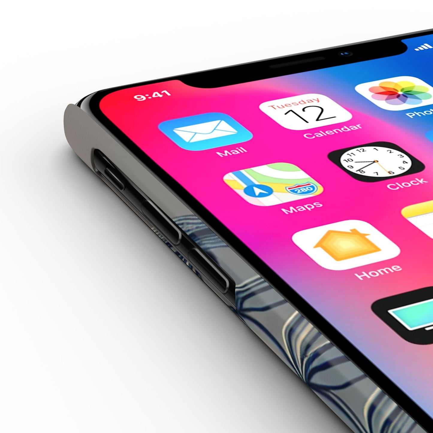 Geometric Slim Phone Case - Elegant Design for Minimalist Style