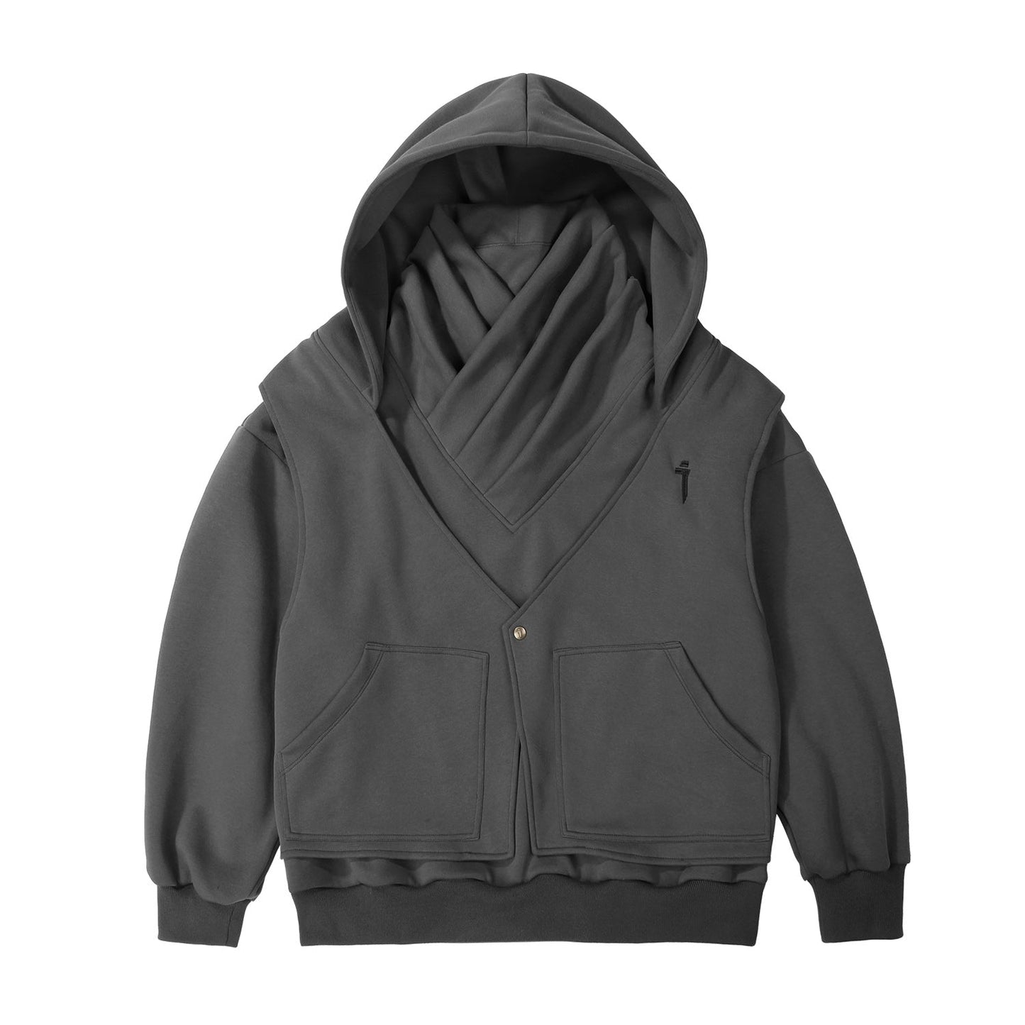 HiH57 Grey Assassin Hoodie