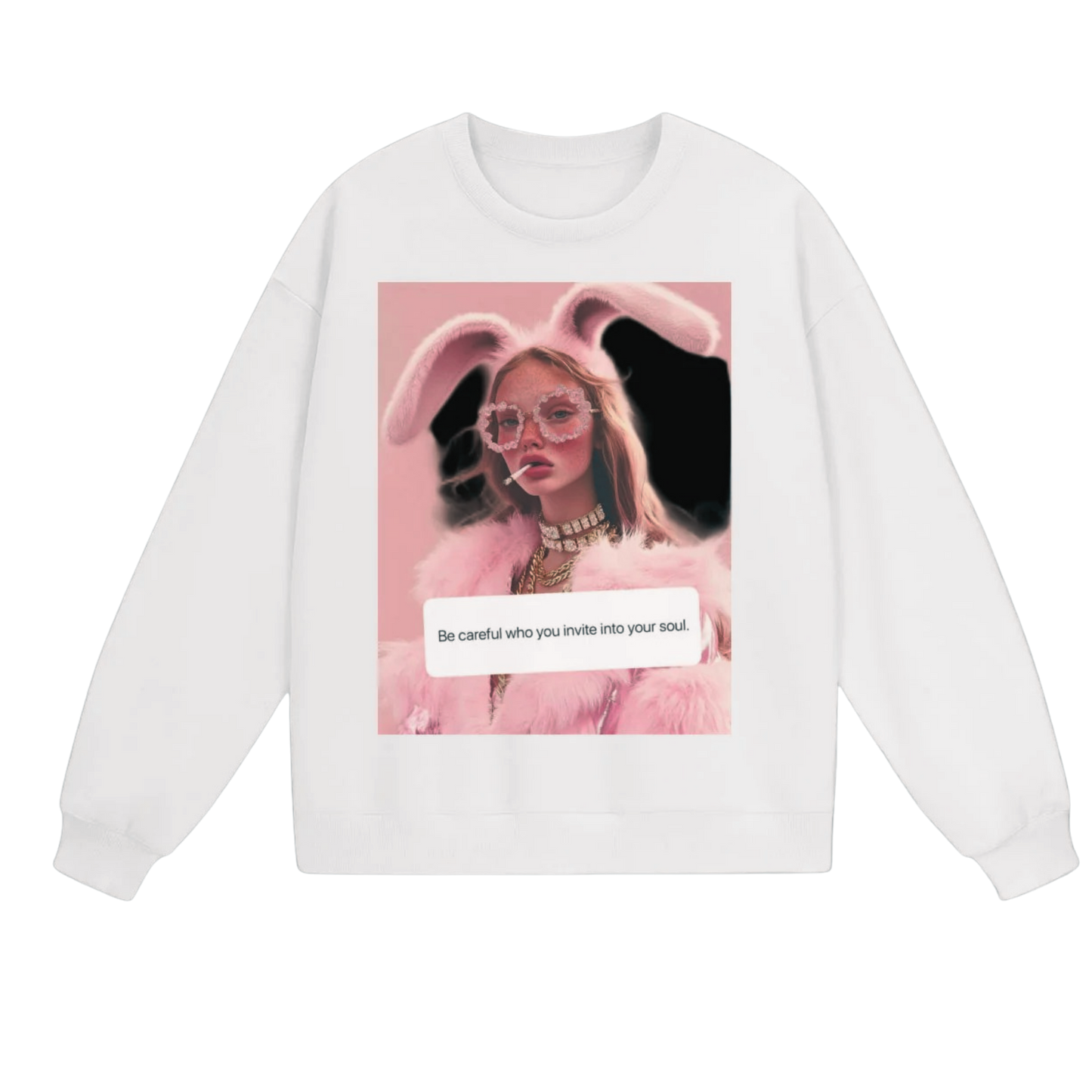 Streetwear Unisex Heavyweight Drop Shoulder Oversized Fleece Sweatshirt