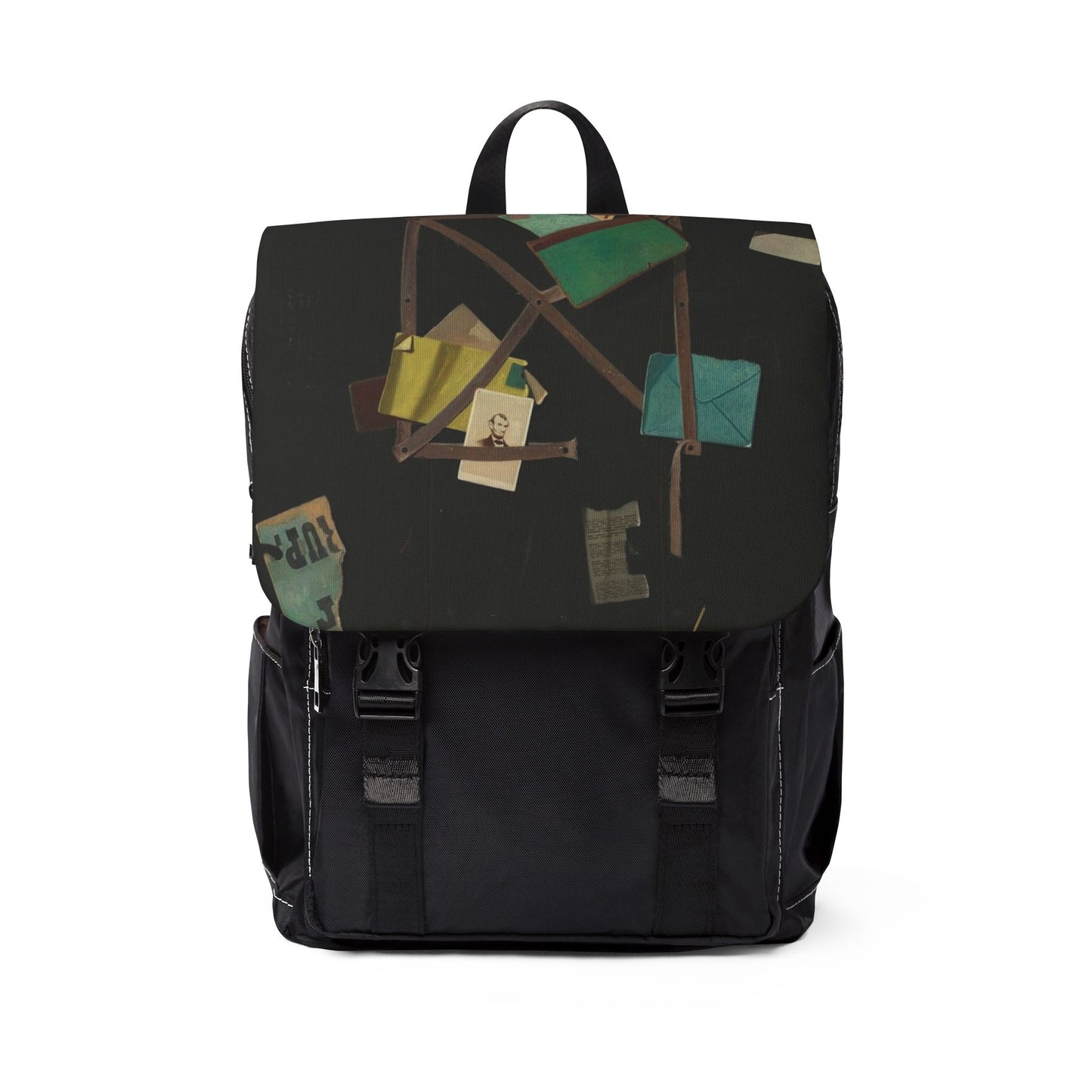 "Paper Trail" Backpack By Karuka