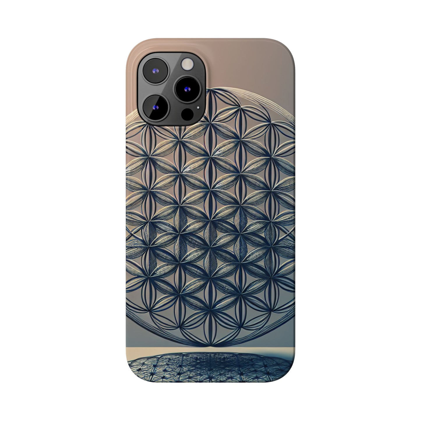 Geometric Slim Phone Case - Elegant Design for Minimalist Style