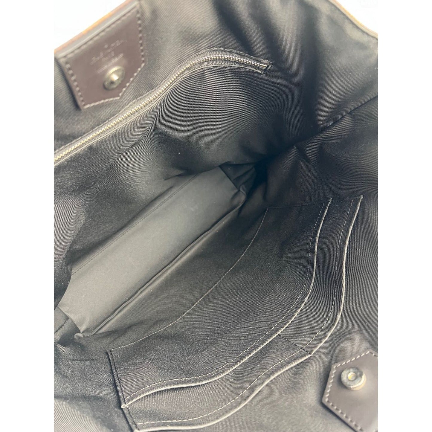 Louis Vuitton Savane Damier Ebene Zebra Atlas Tote