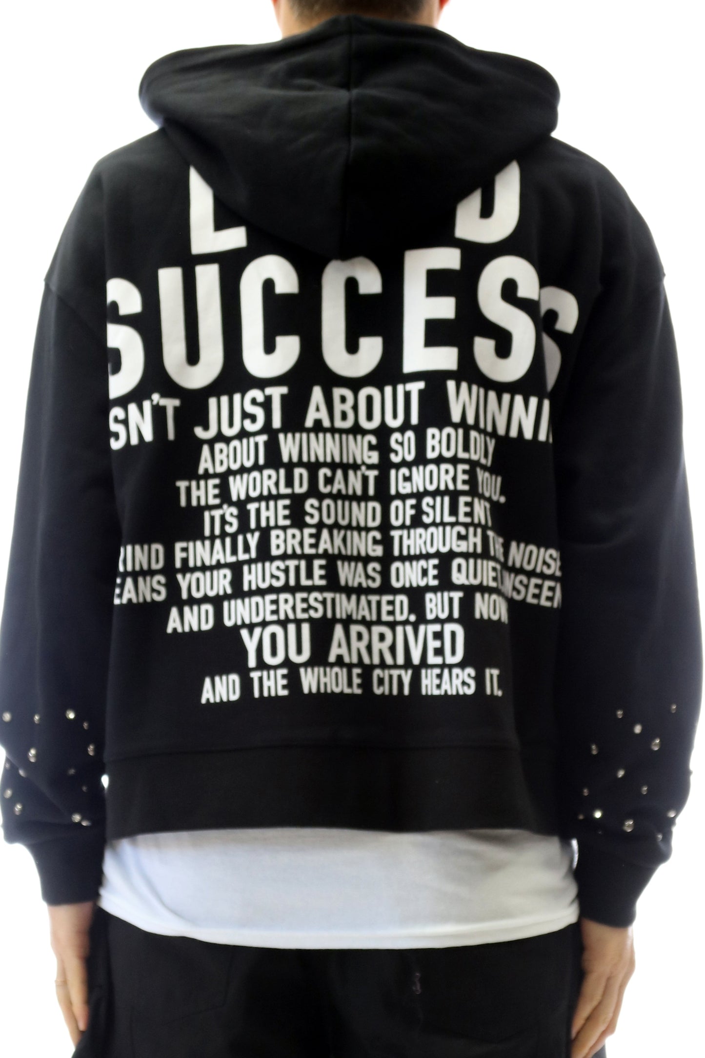 NEW KARAN French Terry Long Sleeve Crop Top Full Zip Hoodie