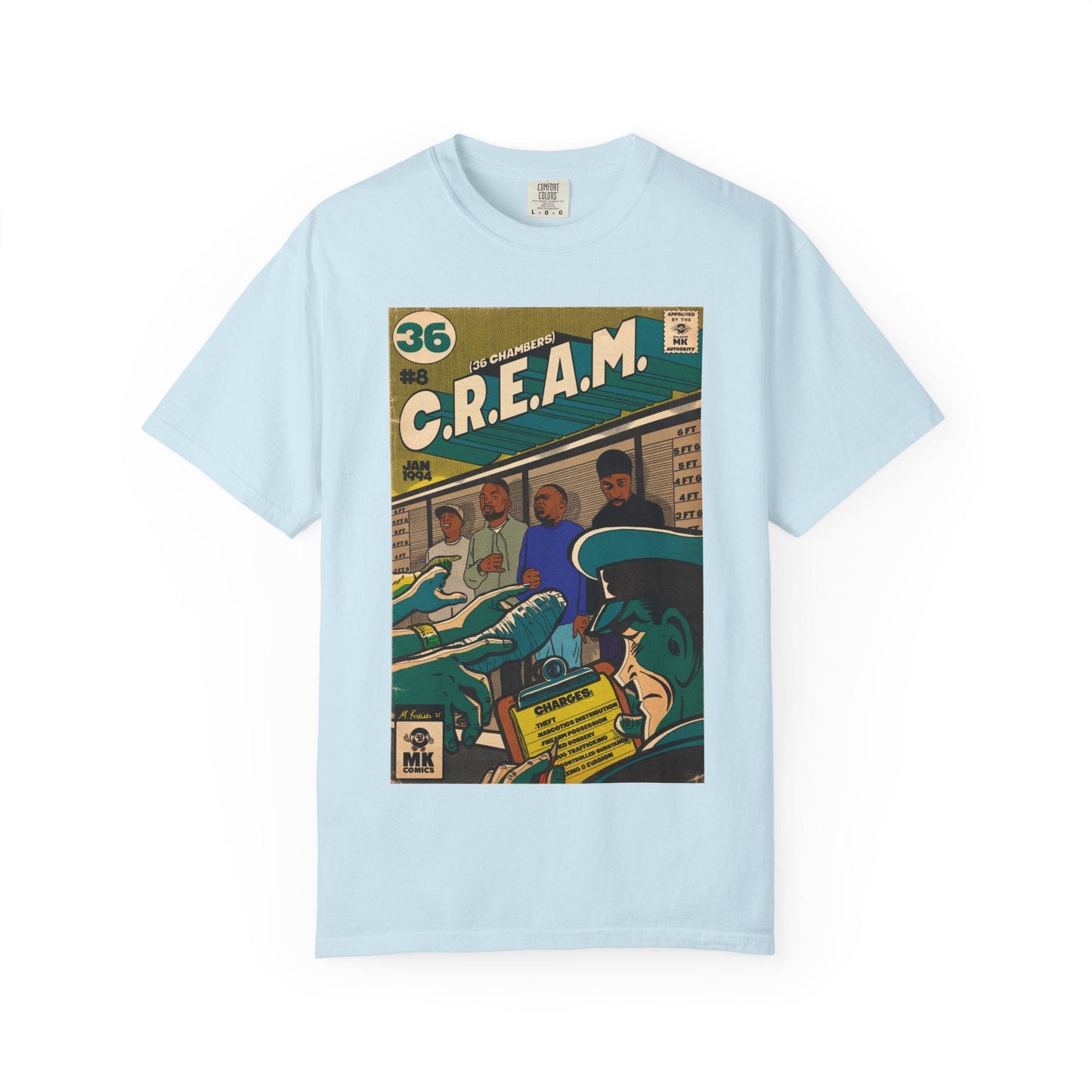 C.R.E.A.M - Unisex Comfort Colors T-shirt