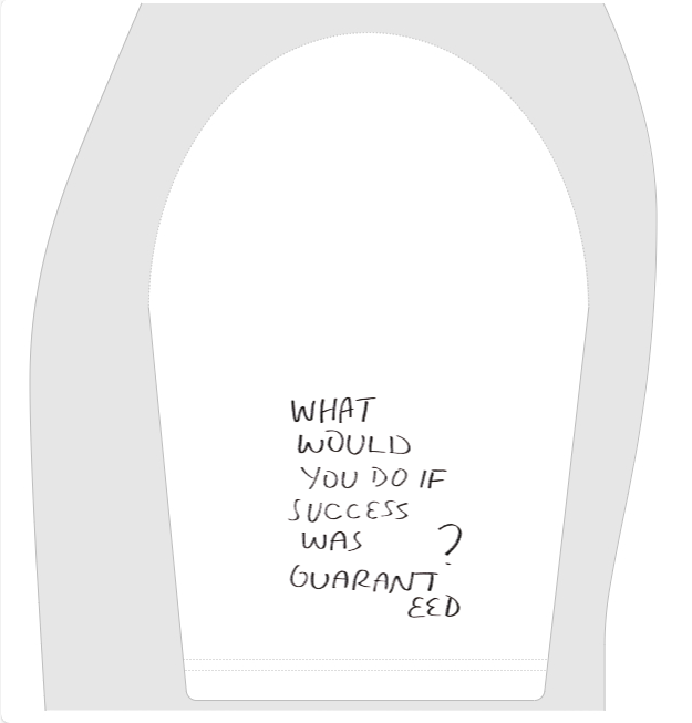 YOU WILL BE HUNGRY FOR THE REST OF YOUR LIFE - LOLLOSER Unisex 100% Combed Cotton Cropped Oversized T-shirt (250g)