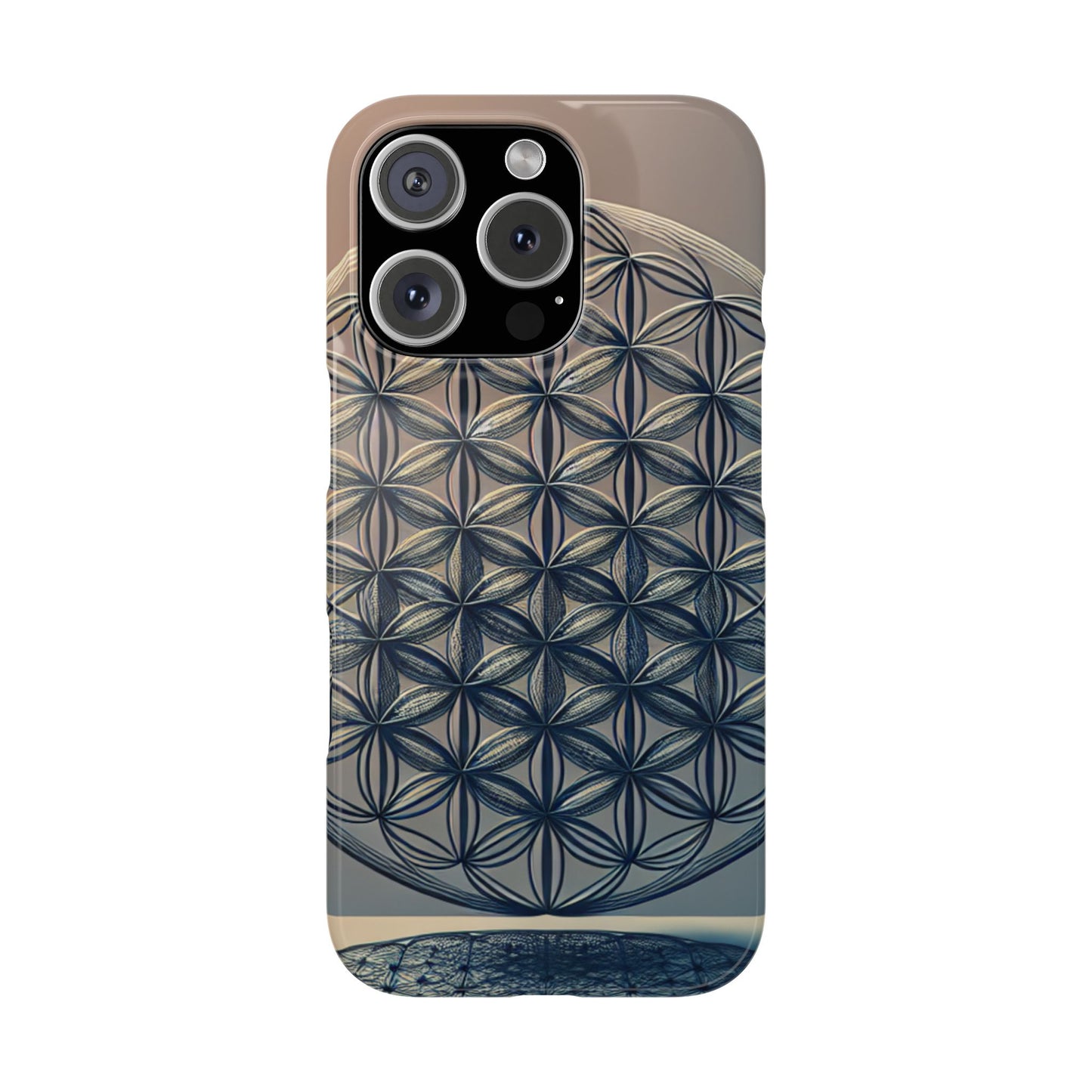 Geometric Slim Phone Case - Elegant Design for Minimalist Style