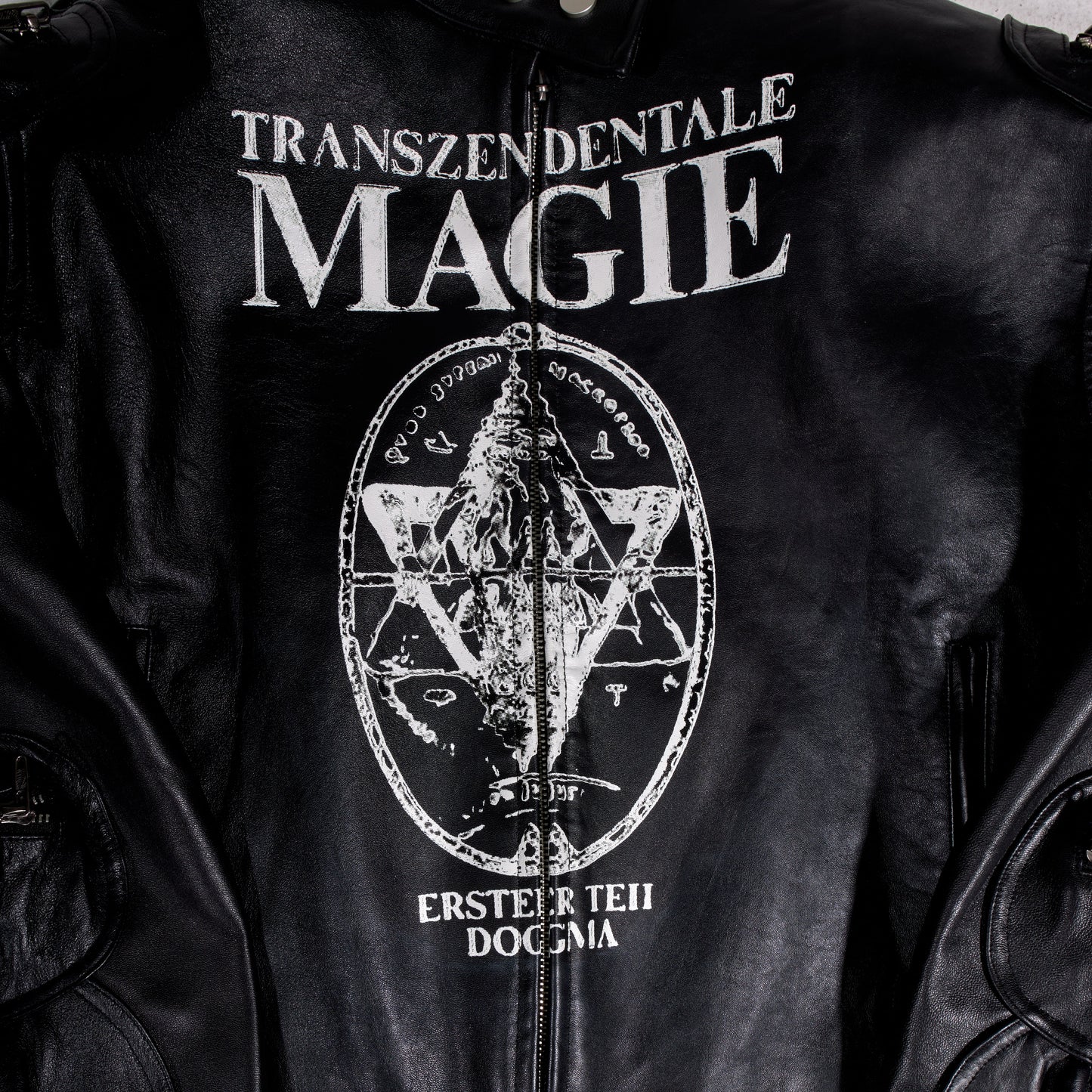 BL MAGIE LEATHER PADDED JACKET W/ SOFTENED DETACHABLE GLOVES