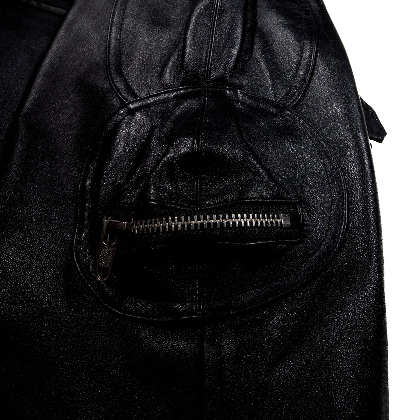 BL MAGIE LEATHER PADDED JACKET W/ SOFTENED DETACHABLE GLOVES