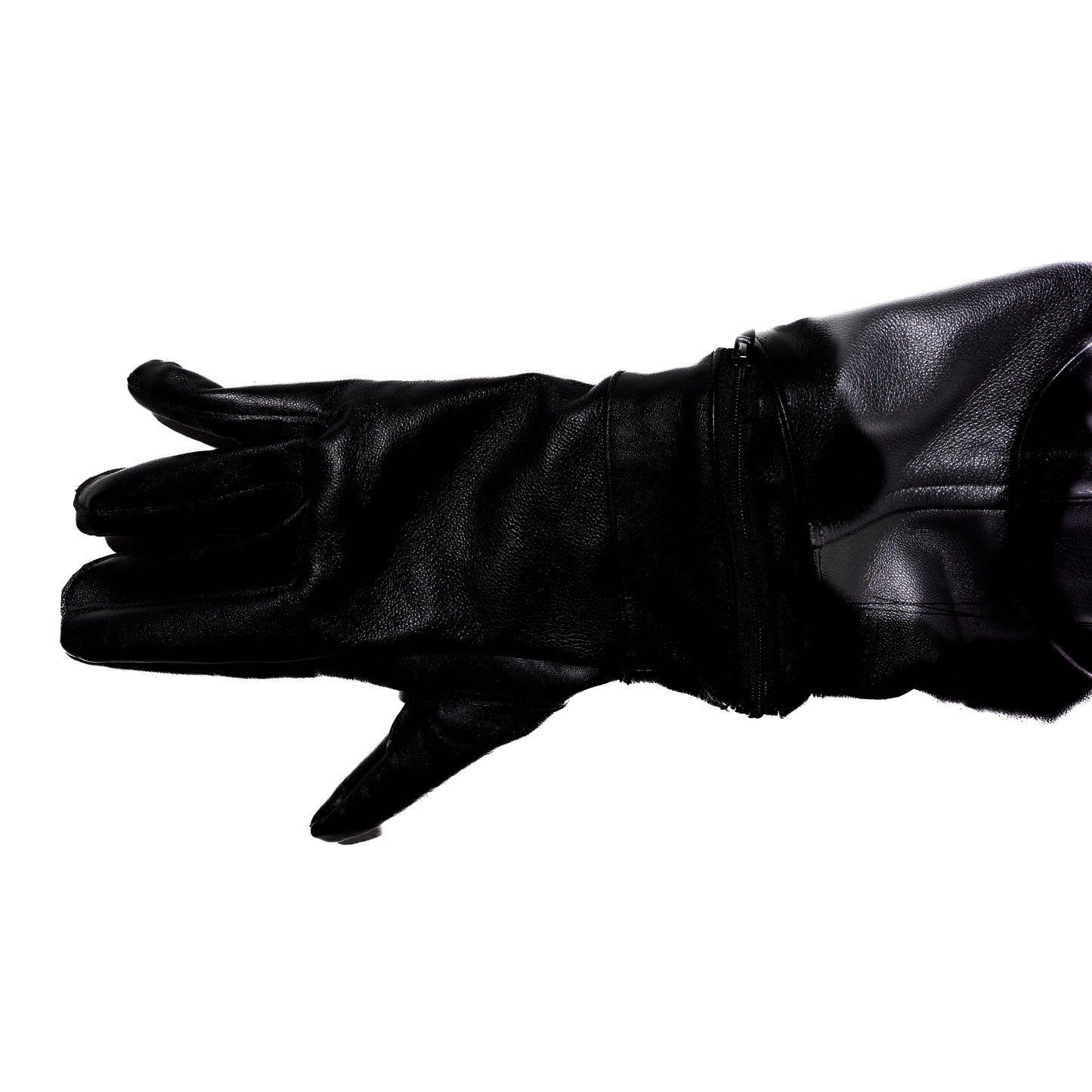BL MAGIE LEATHER PADDED JACKET W/ SOFTENED DETACHABLE GLOVES