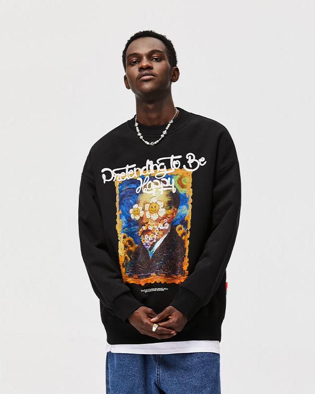 Van Gogh Daisy Flower Crew