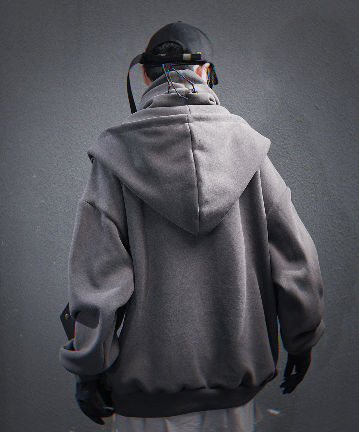 HiH57 Grey Assassin Hoodie