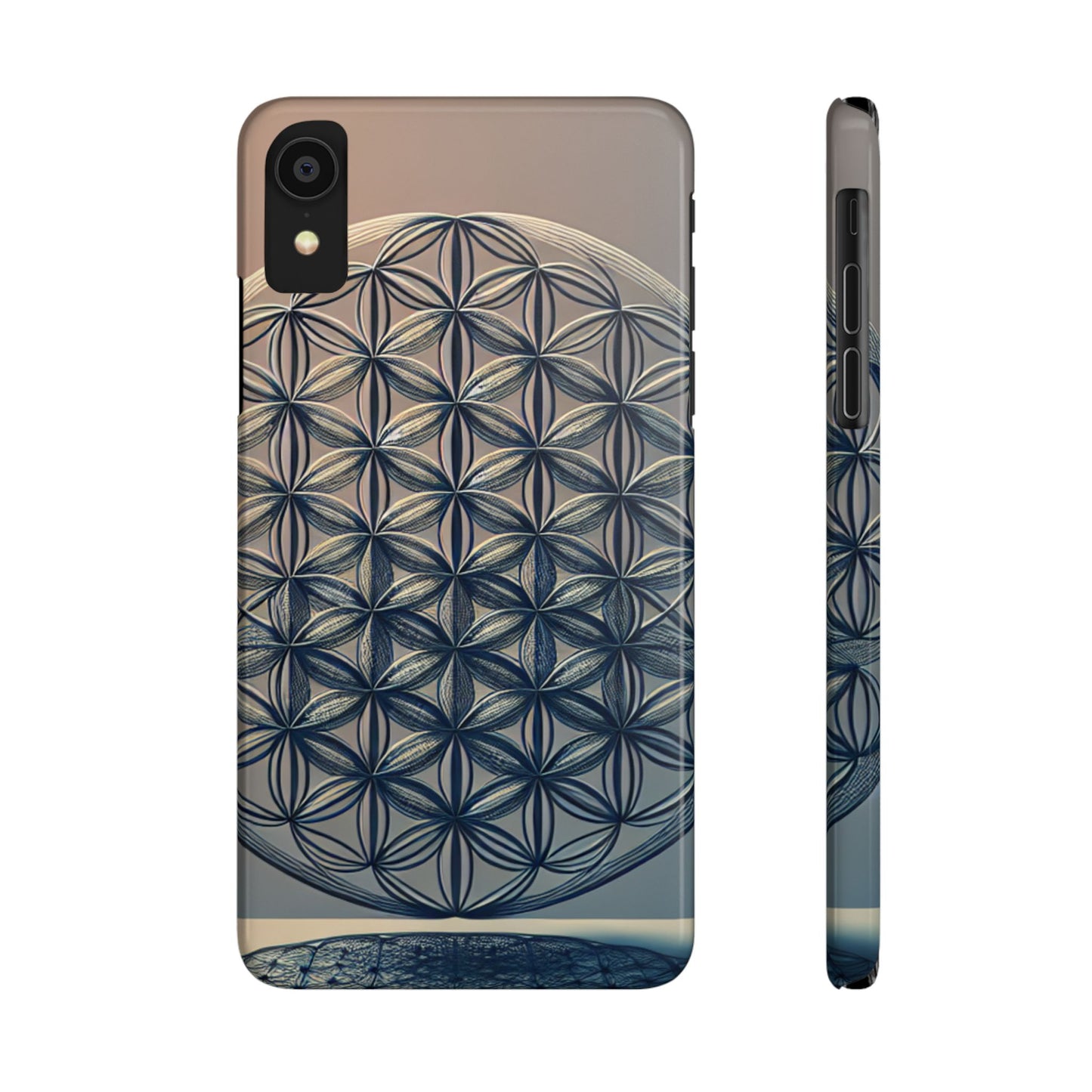 Geometric Slim Phone Case - Elegant Design for Minimalist Style