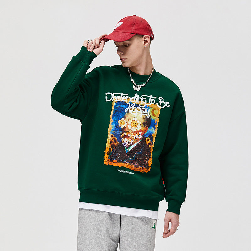 Van Gogh Daisy Flower Crew