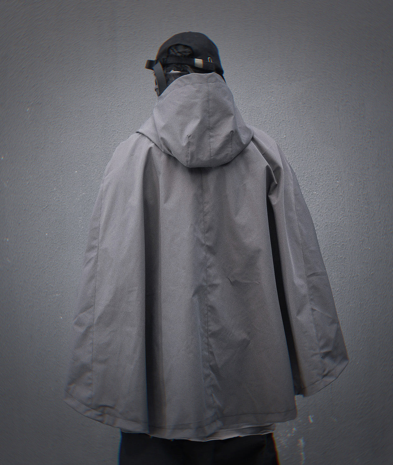 HiJ40 Grey I-Tech Poncho