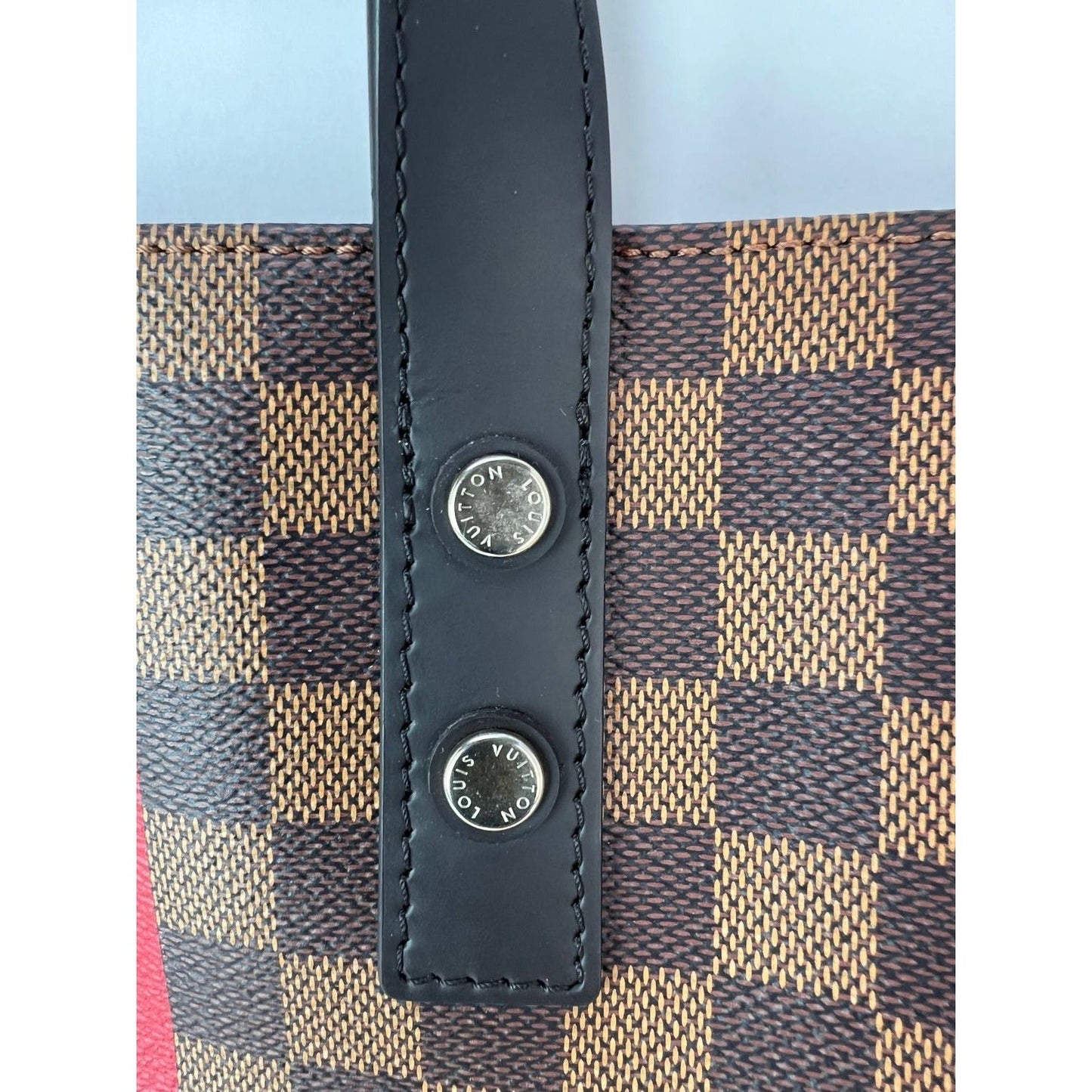 Louis Vuitton Savane Damier Ebene Zebra Atlas Tote