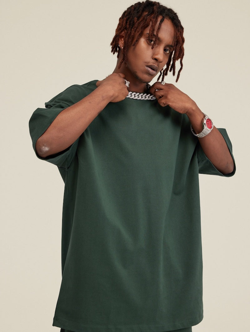 you pinky promised boxy drop shouold cut t shirt Unisex Loose T-shirt(310GSM)