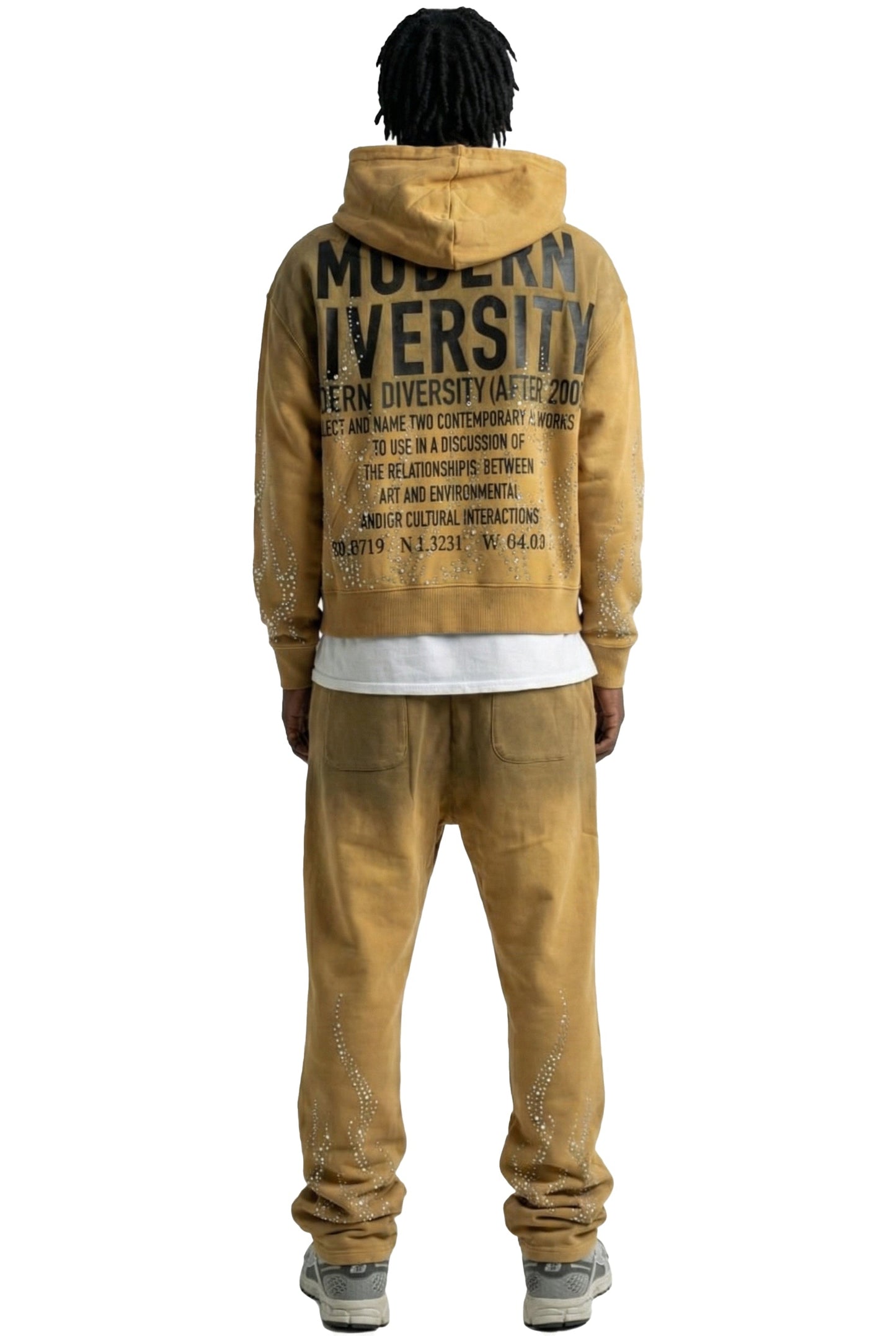 HUSK French Terry Long Sleeve Crop Top Full Zip Hoodie