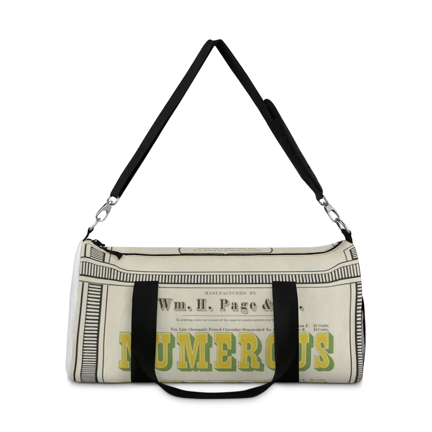 Numerous Stolen Minds Duffel Bag-By Karuka