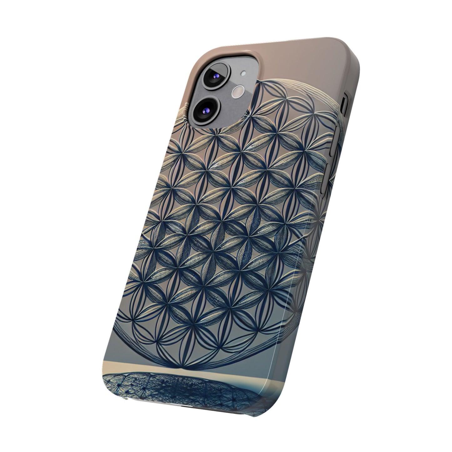 Geometric Slim Phone Case - Elegant Design for Minimalist Style