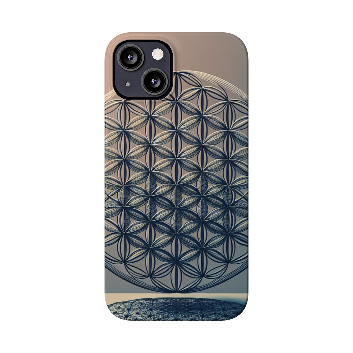 Geometric Slim Phone Case - Elegant Design for Minimalist Style