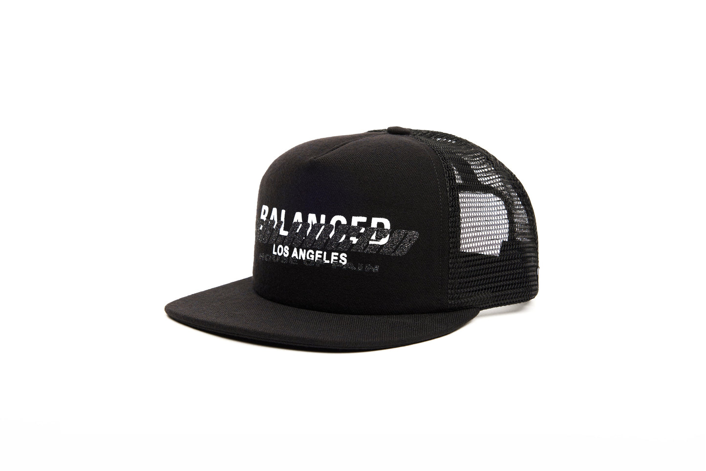 Balanced HP Flat Brim Trucker Noir