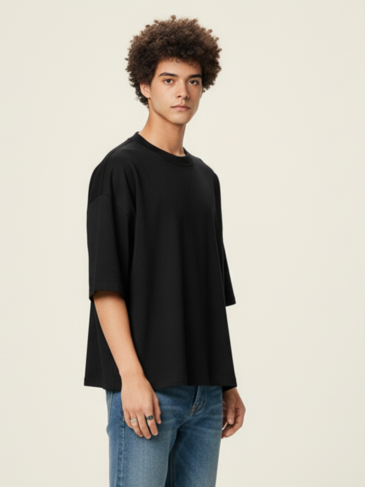 Aero Boxy Crop Tee