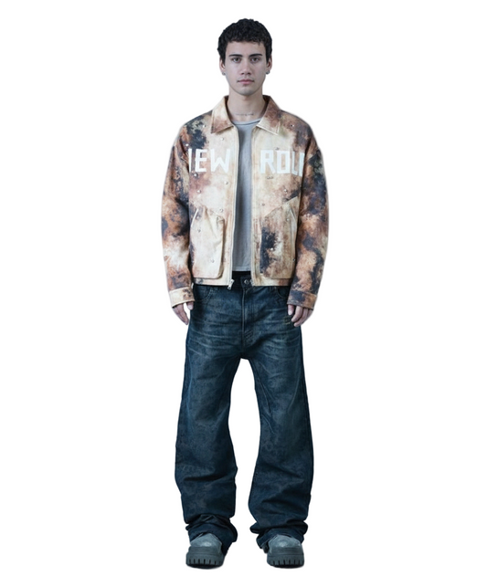 MOLTON Twill Crop Top Jacket