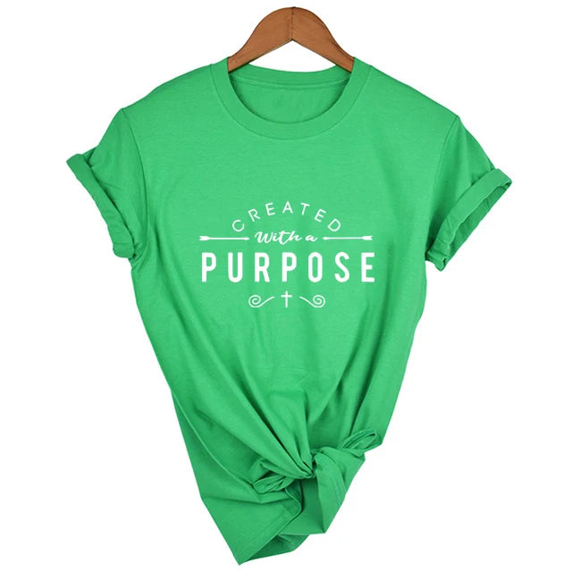 'Created with A Purpose' Women's T-Shirt