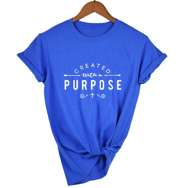 'Created with A Purpose' Women's T-Shirt