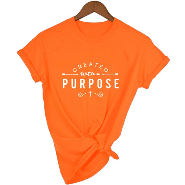 'Created with A Purpose' Women's T-Shirt